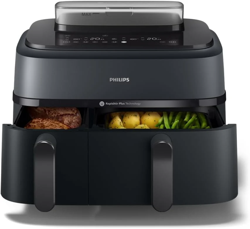 Philips Airfryer Serie 5000 · Doppelkorb 9 L mit Dampffunktion: Hauptansicht